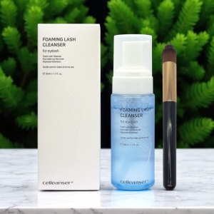 Celleanser Foaming Lash Cleanser for Extensions Natural Lashes 50ml
