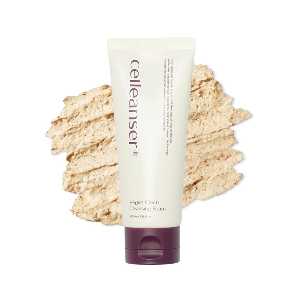 Vegan Cleansing Micro-Bubble Foam Exfoliating Facial Scrub Deep Cleanser